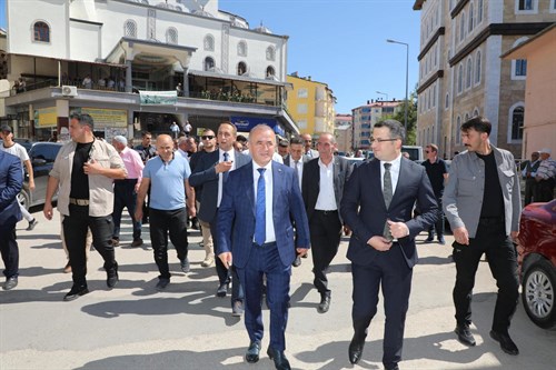 ELAZIĞ VALİMİZ SAYIN NUMAN HATİPOĞLU’NUN İLÇEMİZİ ZİYARETİ